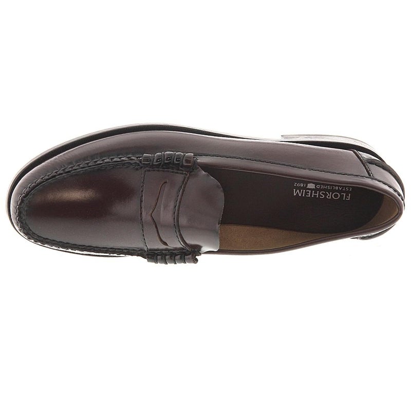 Florsheim Berkley Men's Slip On, 10.5 3E US, Burgundy - Image 3